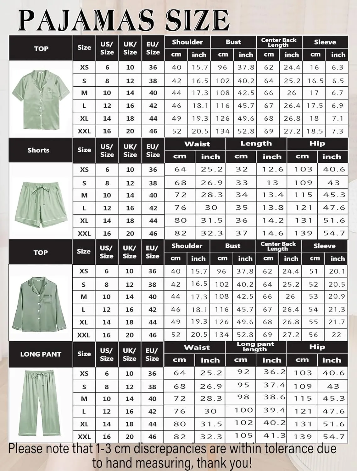 5Pcs Womens Satin Pajamas Set Silk Pajama Pjs XS-2XL Silky Pj Sets Button Down Sleepwear Nightwear Loungewear