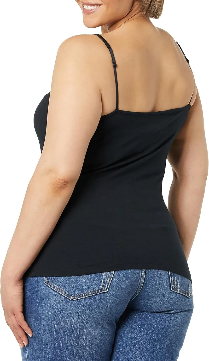 Amazon Essentials Women's Slim-Fit Camisole - Discontinued Colors, Pack of 4