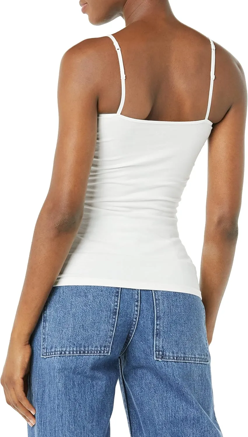 Amazon Essentials Women's Slim-Fit Camisole - Discontinued Colors, Pack of 4