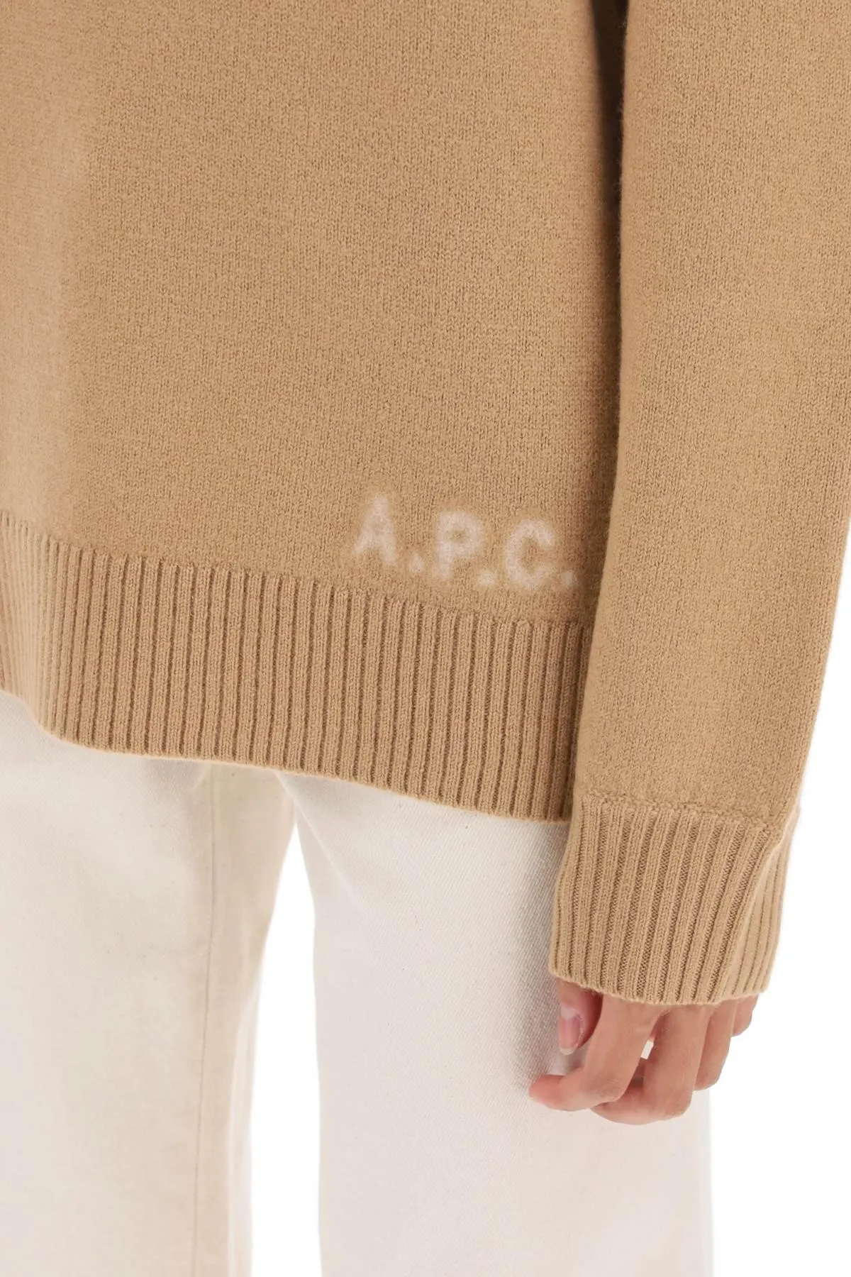 A.P.C. 'Walter' Virgin Wool Turtleneck Sweater