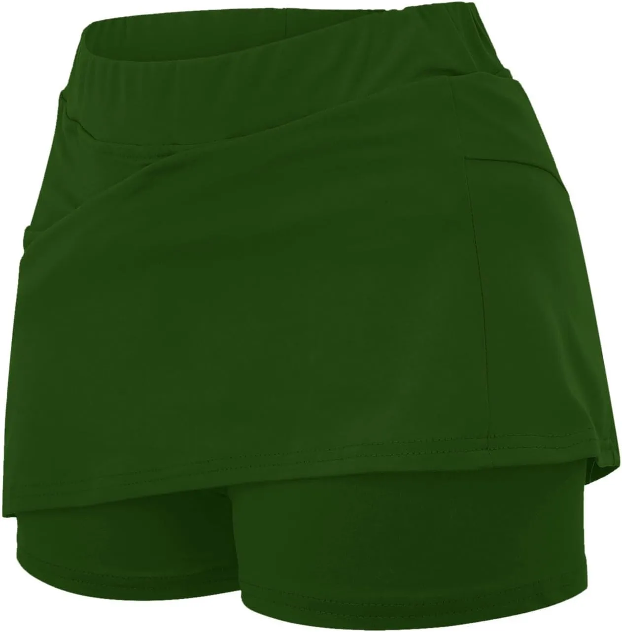 Athletic Skorts for Women with Pockets Tummy Control High Waist Yoga Shorts Casual Tennis Mini Short Skirts