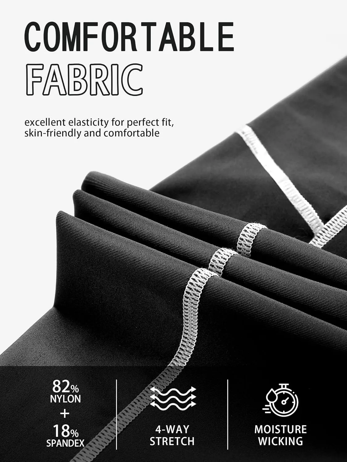ATTRACO Womens Swim Pants with Pockets Long Swim Leggings High Waisted Swimming Pants