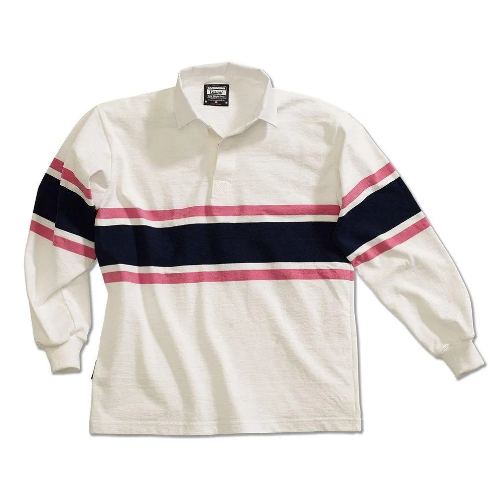 Barbarian Casual Weight Acadia Stripe Rugby Jersey