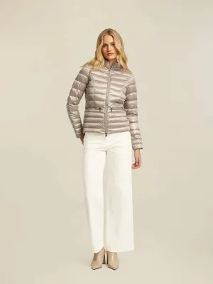 Beaumont Greige Lila Premium Down Coat