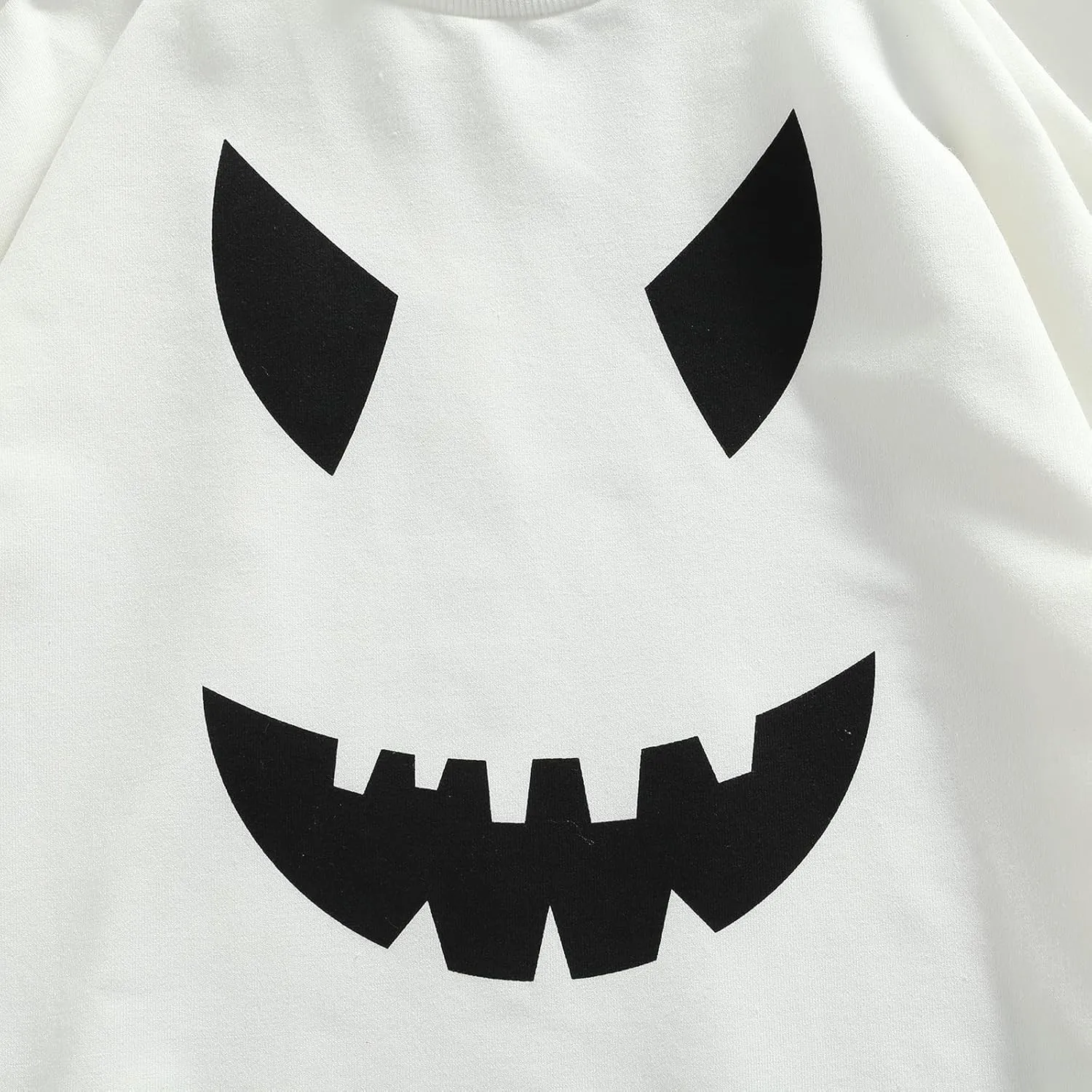 BOIBOKOKO Toddler Kid Baby Girls Boys Halloween Costumes Ghost Smile Cloak Halloween Cape Cosplay with Hat Outfits