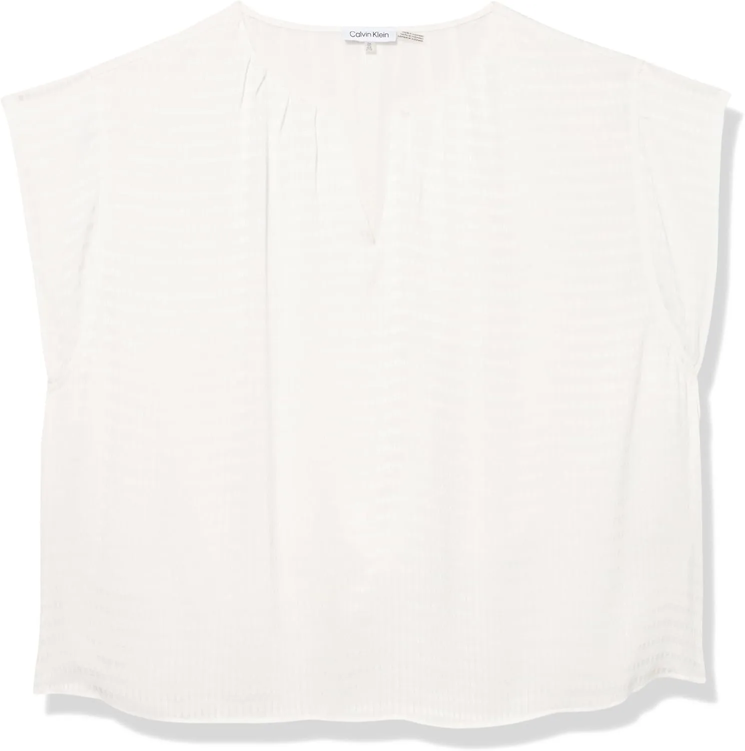 Calvin Klein Women's Top Short Sleeve Blouse