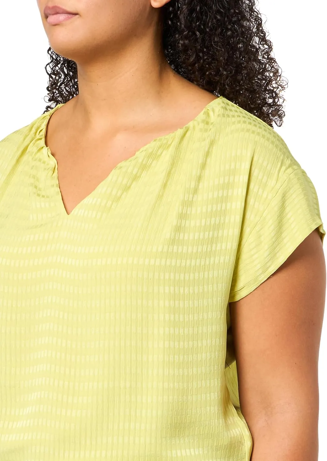 Calvin Klein Women's Top Short Sleeve Blouse