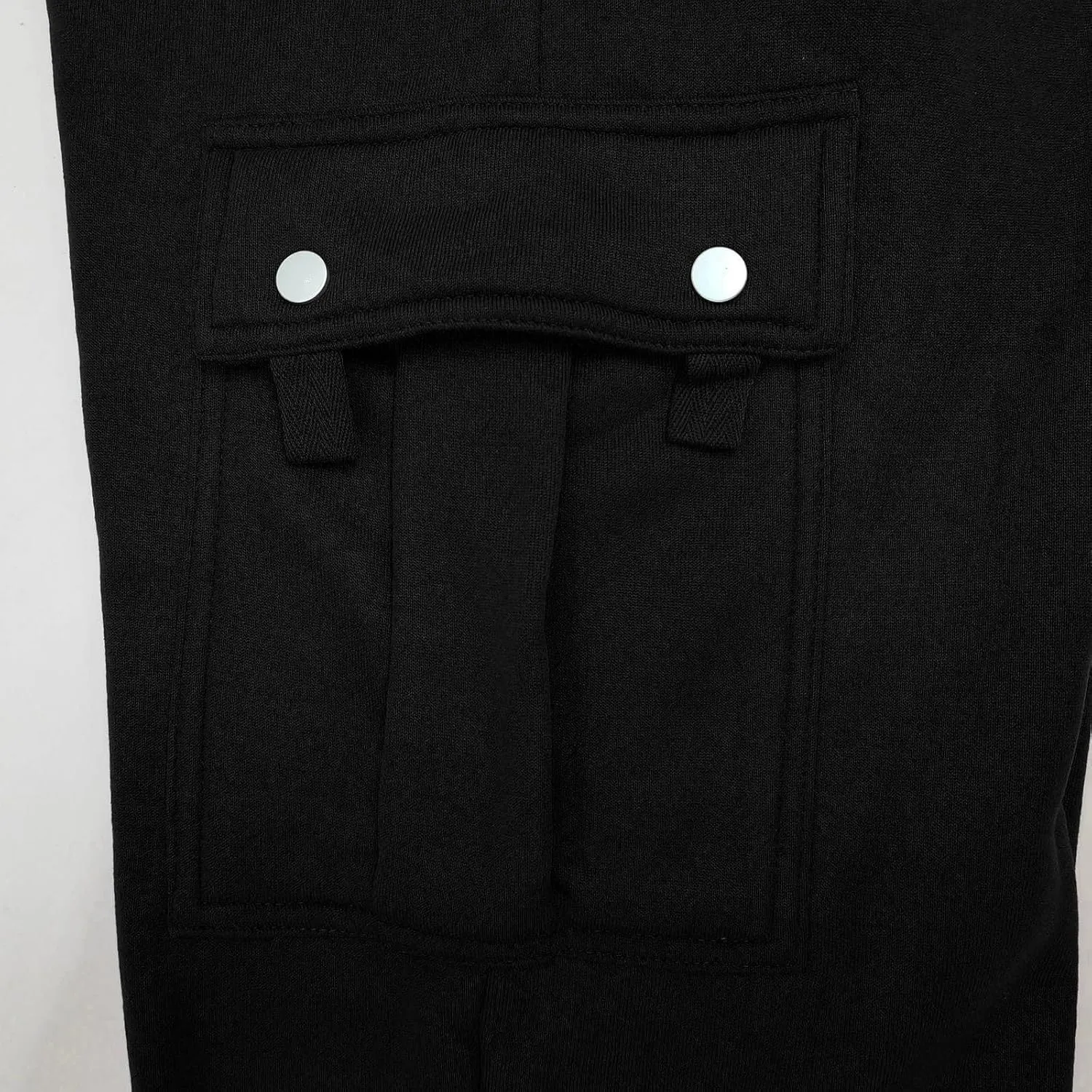 Cargo Sweatpants for Men Drawstring Baggy Elastic Work Hiking Pants Straight Loose Fit Outdoor Joggers with Pockets