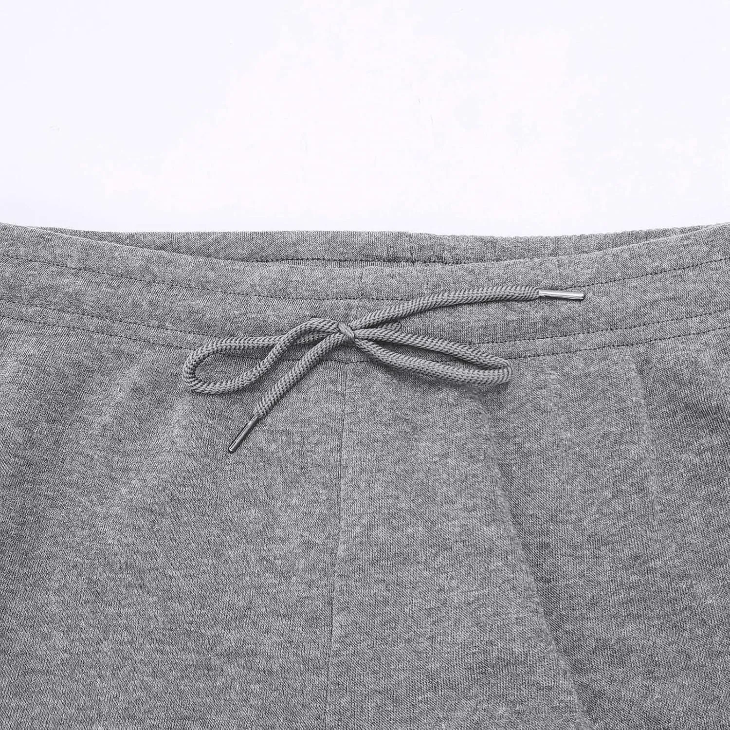 Cargo Sweatpants for Men Drawstring Baggy Elastic Work Hiking Pants Straight Loose Fit Outdoor Joggers with Pockets