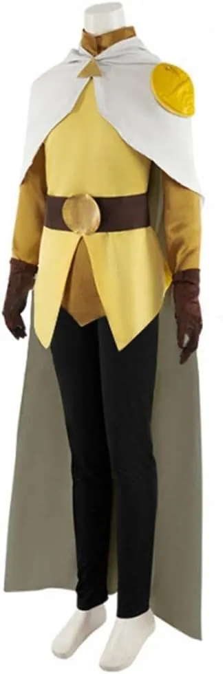 CosplayDiy Men's The Owl House Hunter Cosplay Costume The Golden Guard Costume Cloak Outfit