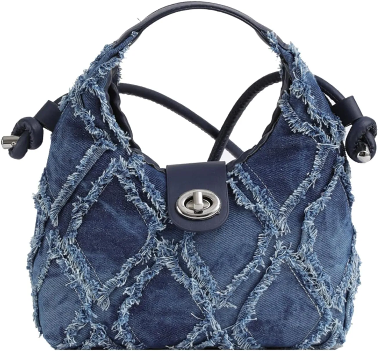 Denim Purses for Women, Jean Purse Denim Crossbody Bag Hobo Bags Shoulder Handbag