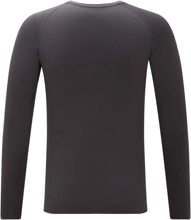 DEVOROPA Youth Boys Compression Shirt Long Sleeve Football Baseball Undershirt Quick Dry Kids Sports Baselayer Crewneck