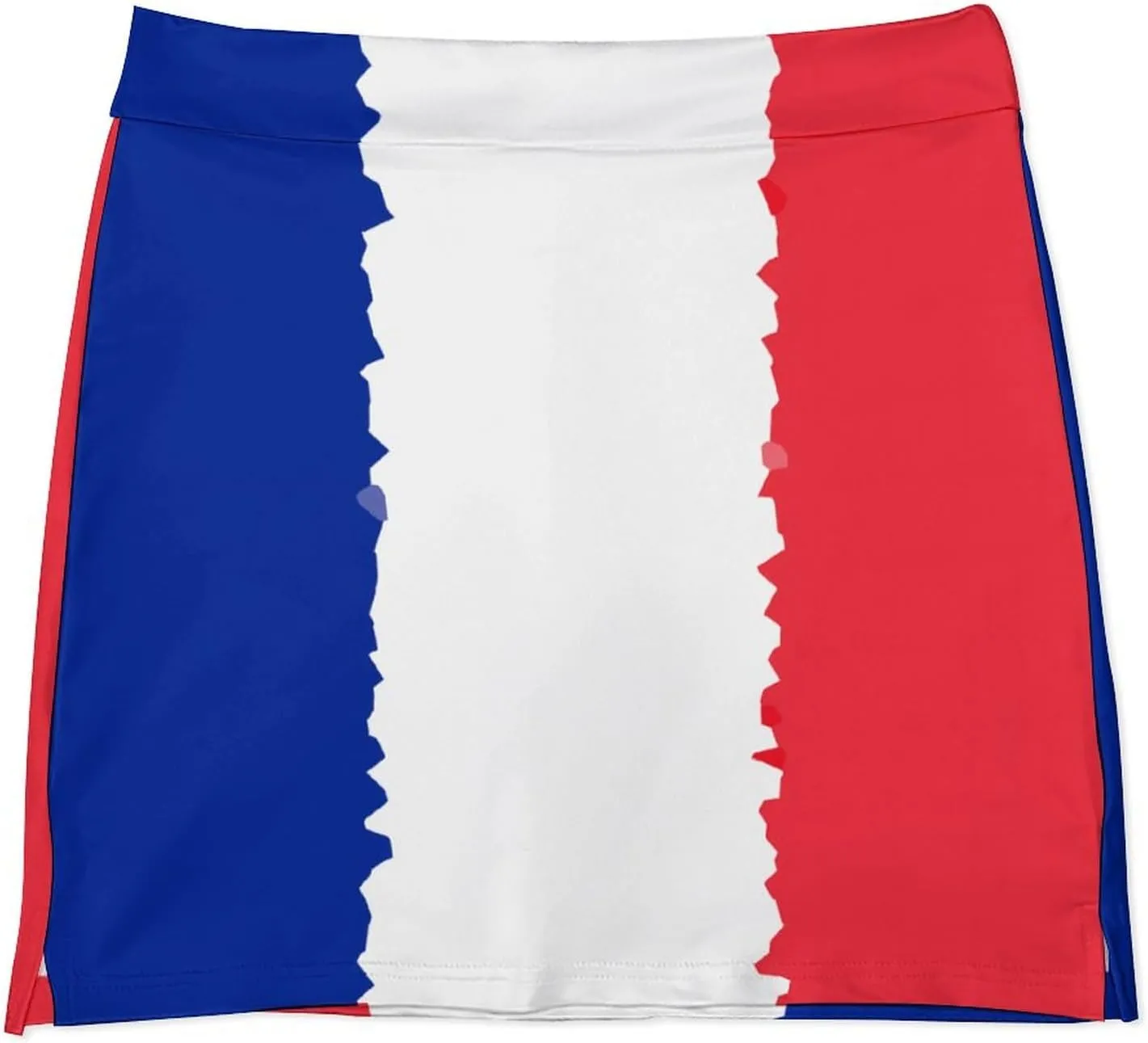 France Women's Skort Athletic Skirt Golf Skorts A-line Skirts with Built-in Shorts Pockets