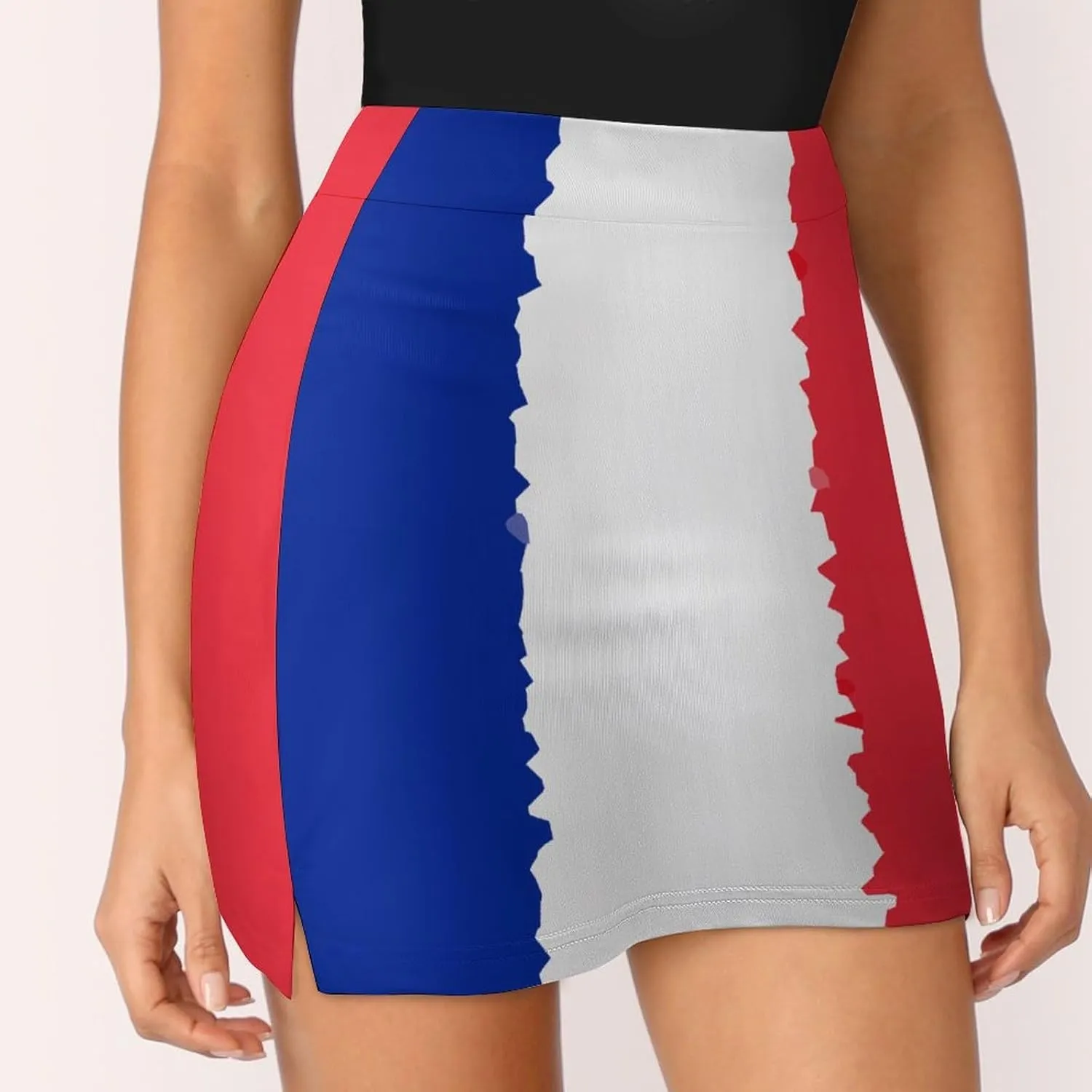 France Women's Skort Athletic Skirt Golf Skorts A-line Skirts with Built-in Shorts Pockets
