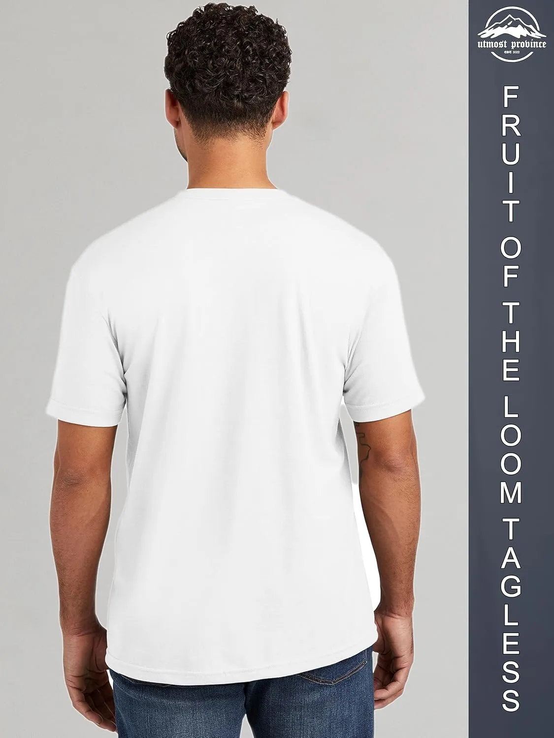 Fruit of The Loom Men's Short Sleeve Cotton T-Shirts 3930R - Customizable Assorted Multipack