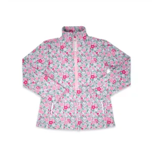 Heather Half Zip - Floral