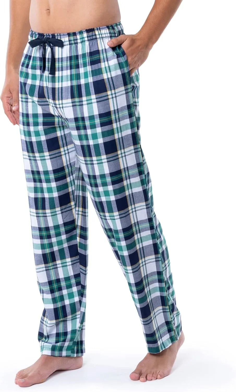 IZOD Men's Poly-rayon Yarn-dye Woven Sleep Pant Pajama Bottom