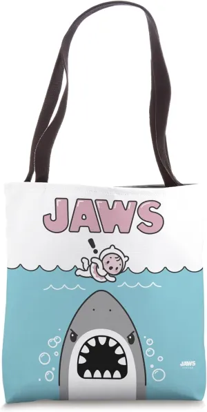 Jaws 50th Anniversary Poster Cutie Front & Back Tote Bag