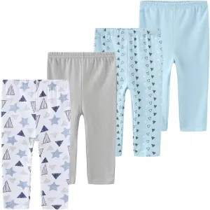 Kiddiezoom Baby Warmer Pants Lovely Boys Girls Solid Pant Trousers Leggings 0-24Month