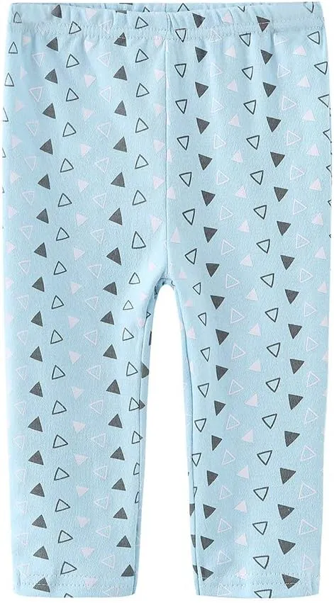 Kiddiezoom Baby Warmer Pants Lovely Boys Girls Solid Pant Trousers Leggings 0-24Month