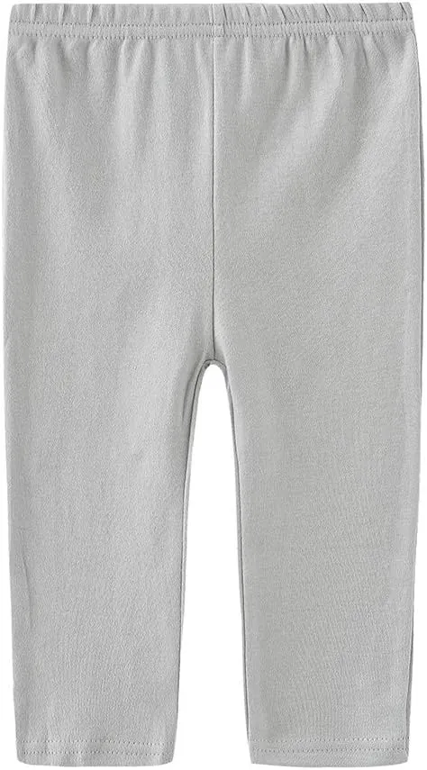 Kiddiezoom Baby Warmer Pants Lovely Boys Girls Solid Pant Trousers Leggings 0-24Month