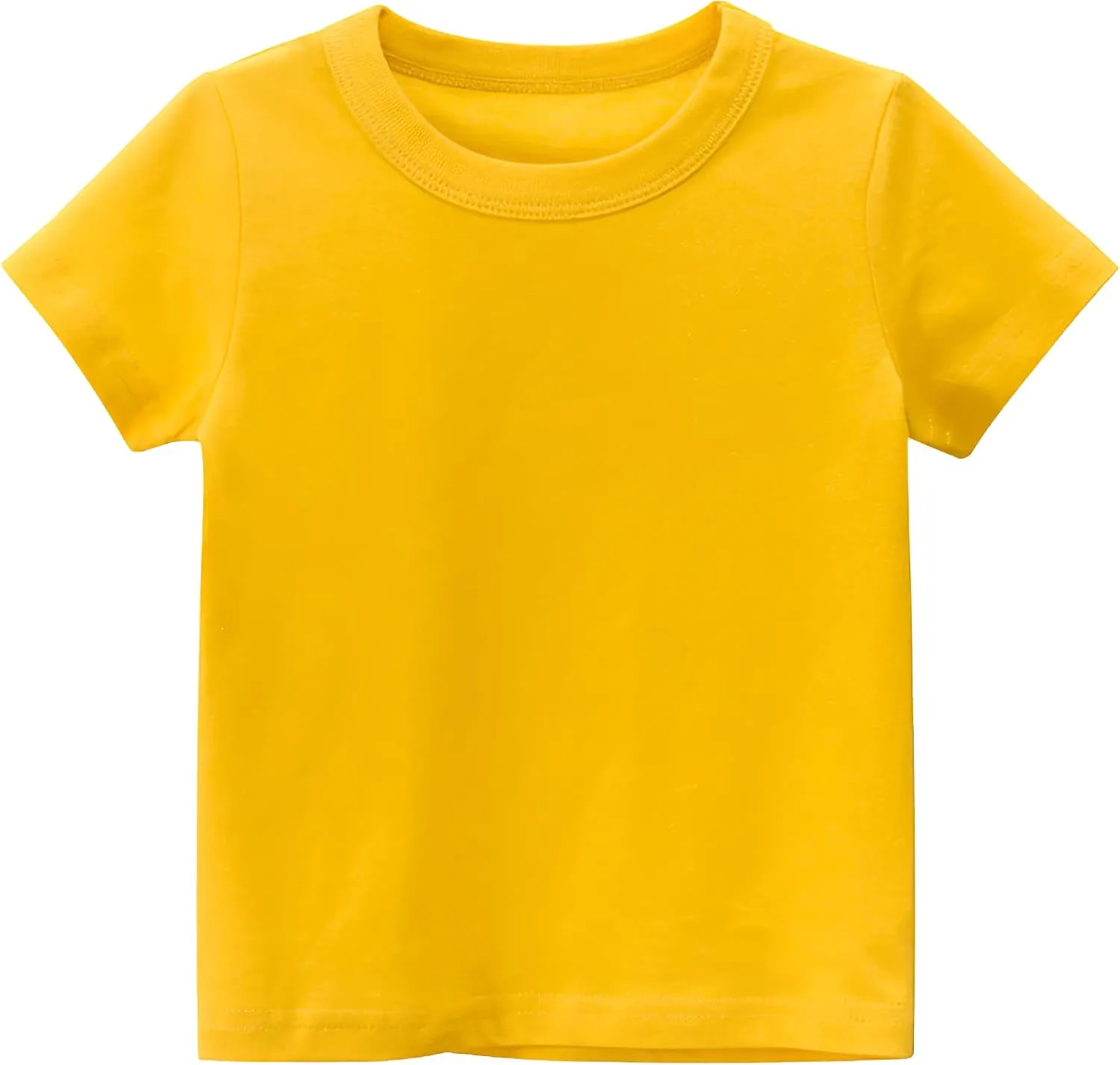 Kids Boys 3 Pack T-Shirt Cotton Tee Short Sleeve Crewneck Top Undershirts 1-8 Years