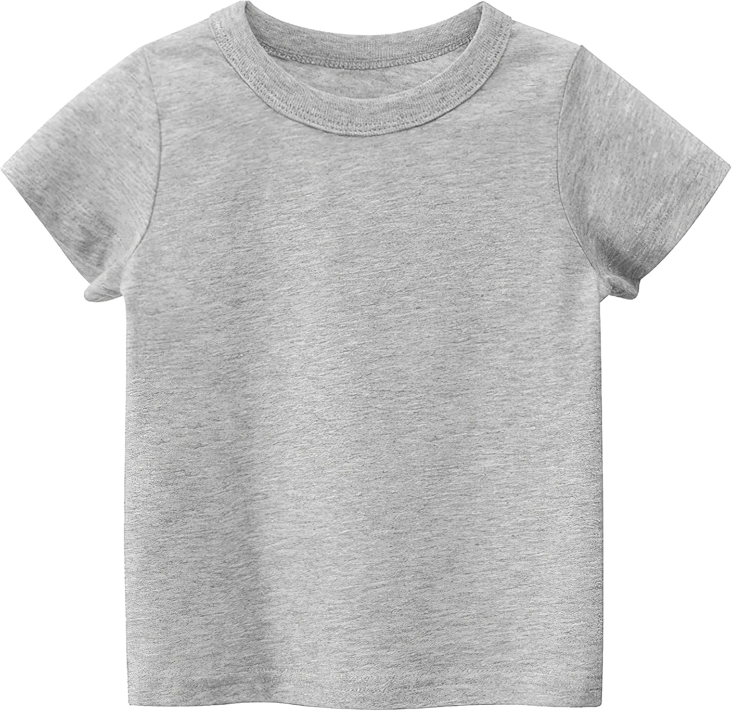 Kids Boys 3 Pack T-Shirt Cotton Tee Short Sleeve Crewneck Top Undershirts 1-8 Years