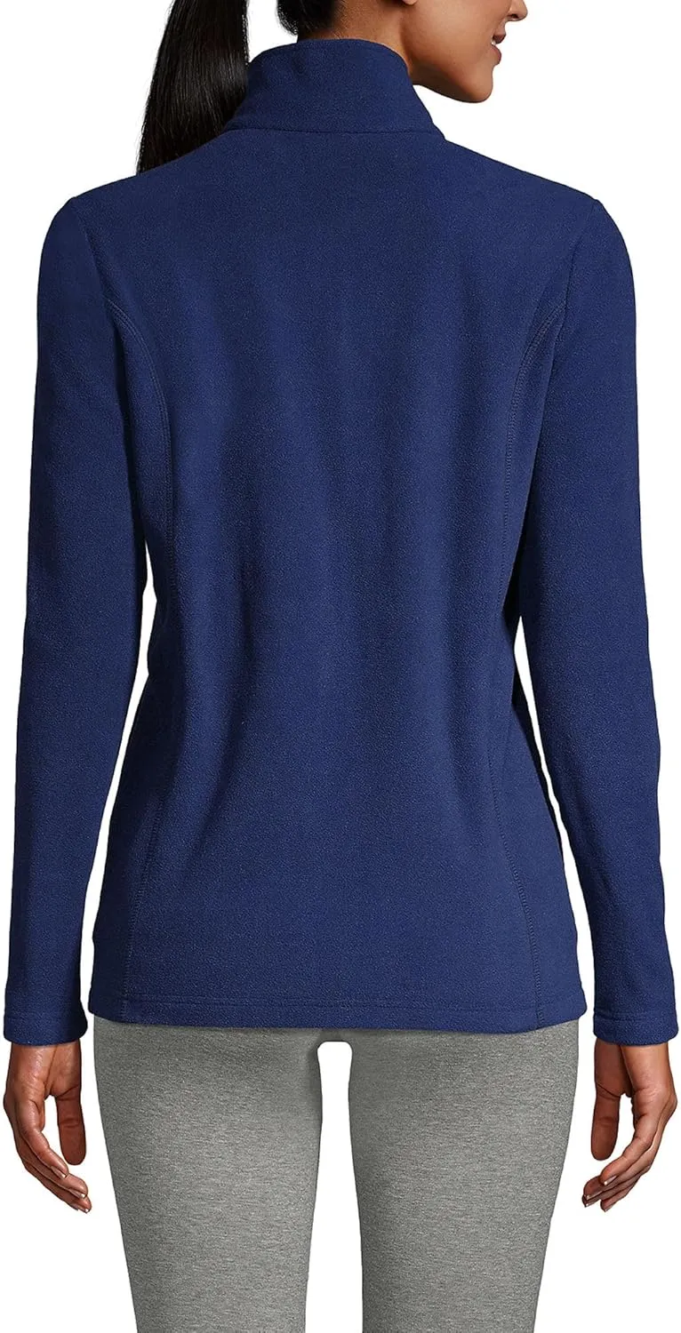 Lands' End Women's Anyweather Fleece Full Zip Jacket