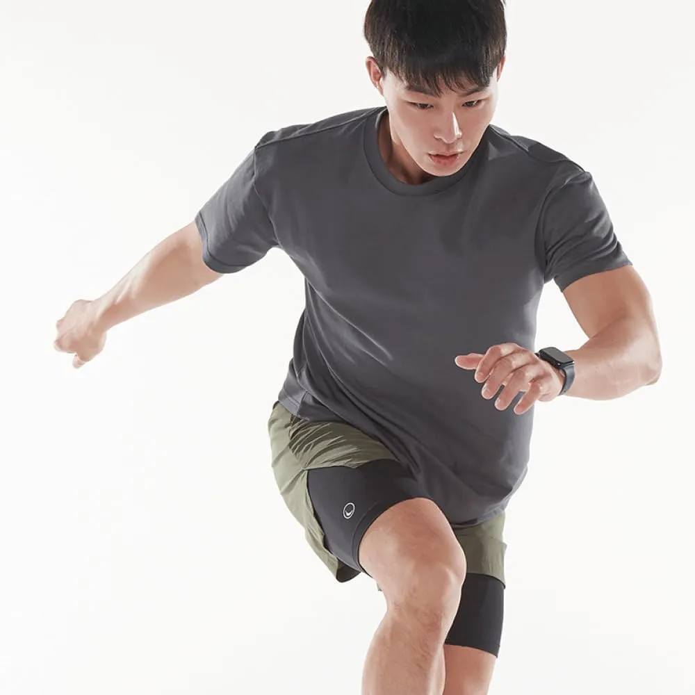 LESTE Upcycling Du-tee  Quick Dry Athletic Shirt, Short Sleeve Workout T-Shirt for Running, Hiking, Gym and Training