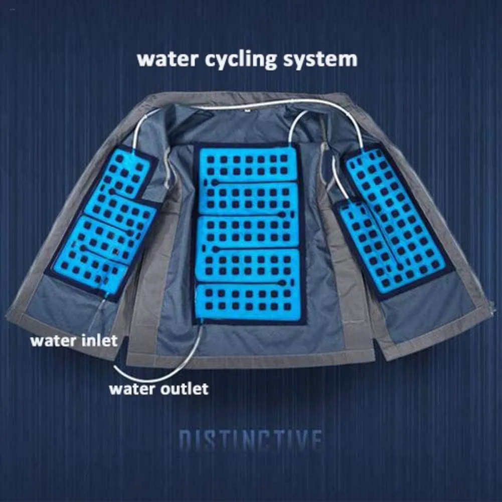 Lightweight Cooling Summer Vest, Fishing Vest, Ice Bag, Fishing Outdoor Labor Insurance, Heat Insulation Work Clothes