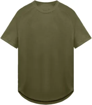 Mens Quick Dry Short Sleeve T Shirt Crew Neck Running Fitness Training Exercise Moisture Wicking Top