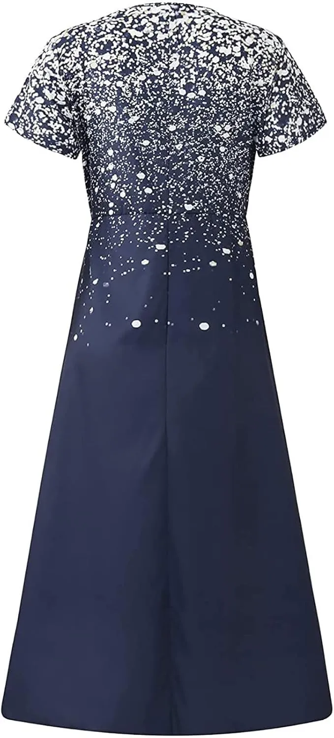 Mother of The Bride Dresses Petite Length Lace Appliques Formal Evening Party Prom Gown Chiffon Short Sleeve A-Line