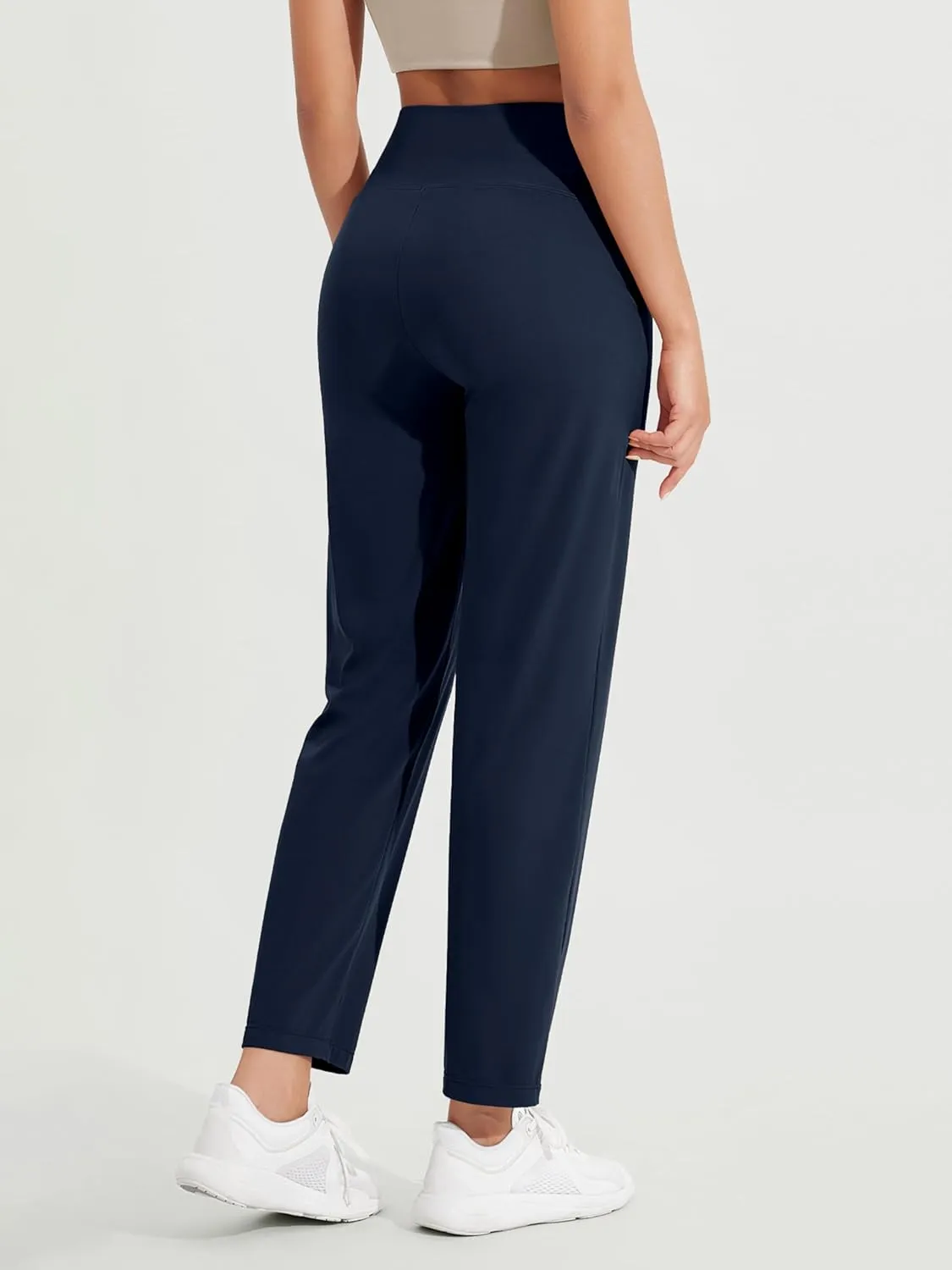 ODODOS Cloud Feeling Jogger Pants with Pockets for Women High Waist Sweatpants Casual Lounge Ankle Pants