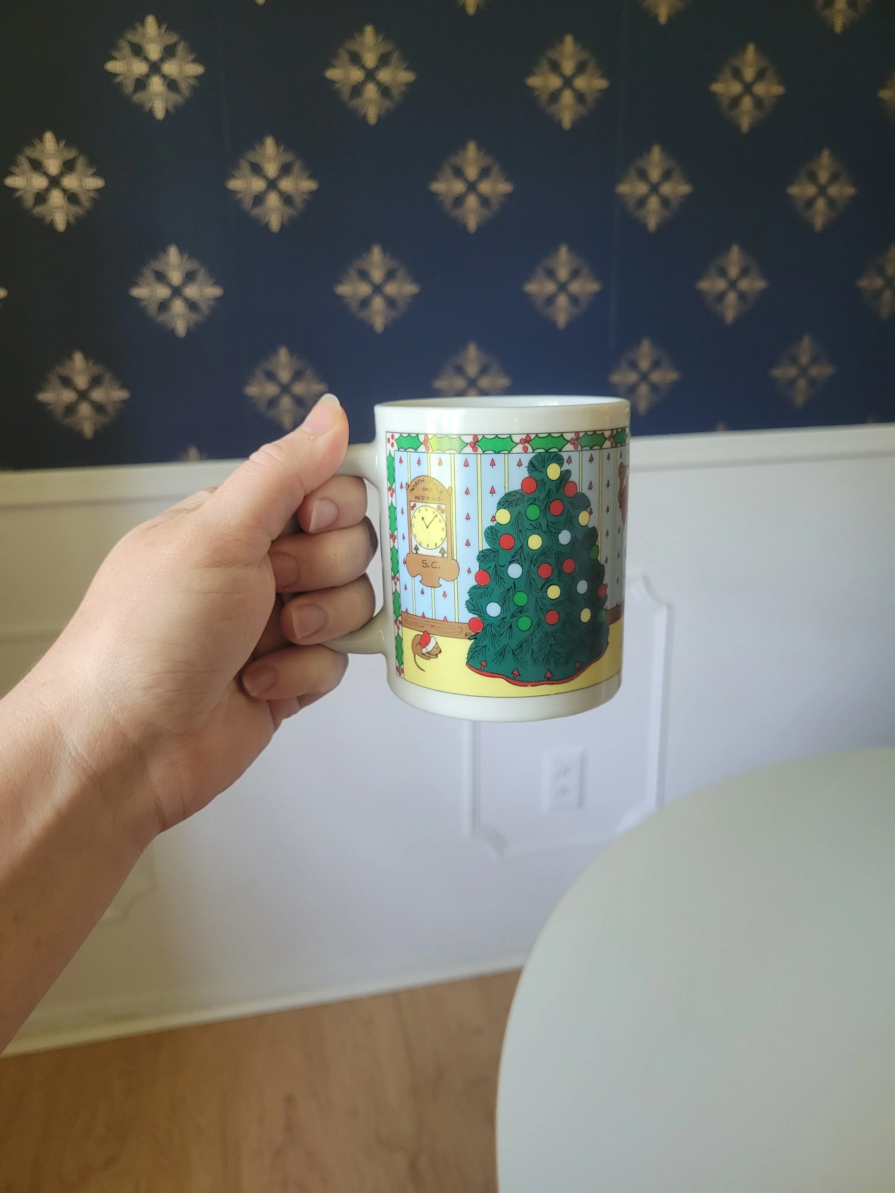 Off-Duty Santa Mug