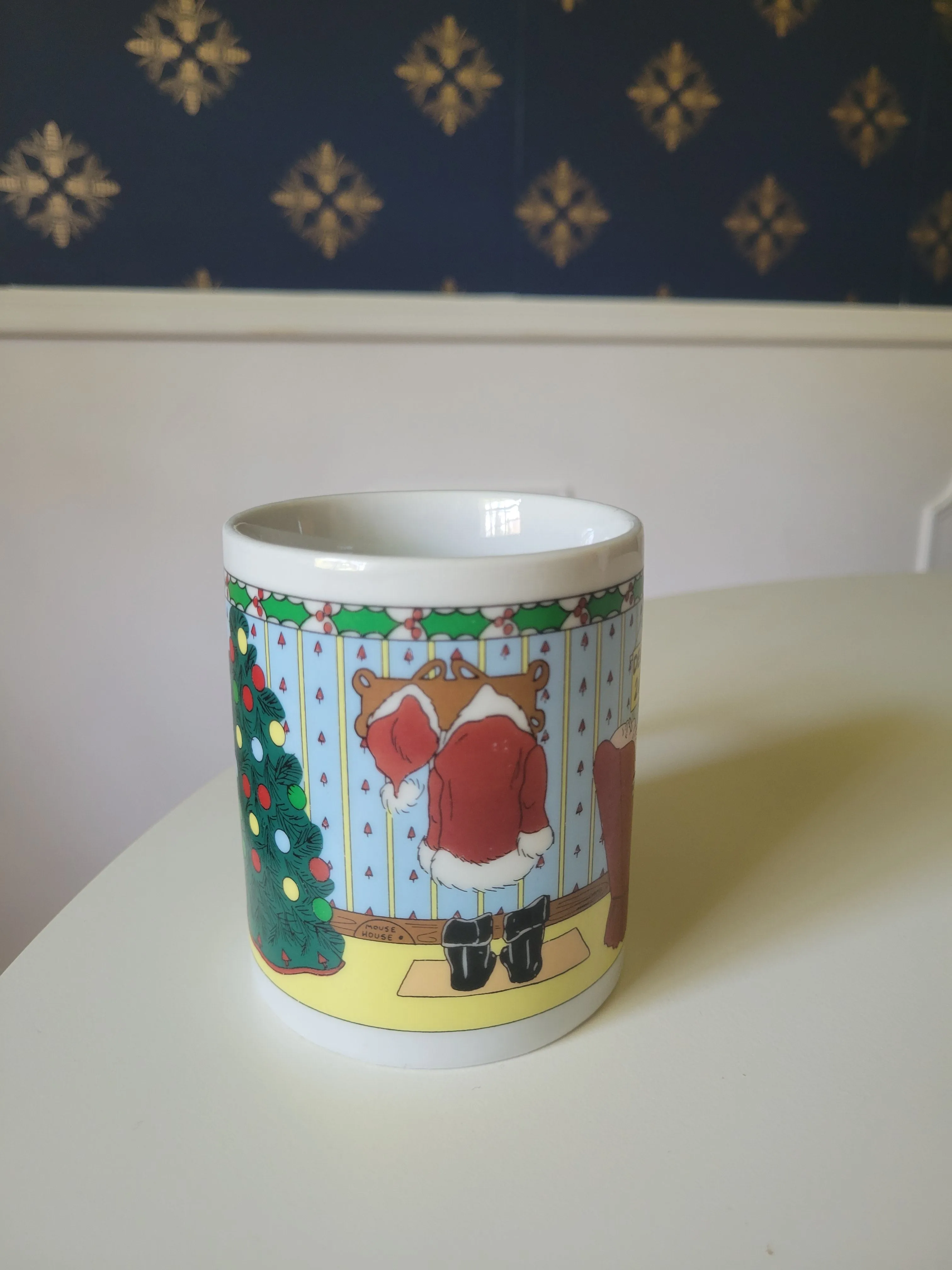Off-Duty Santa Mug