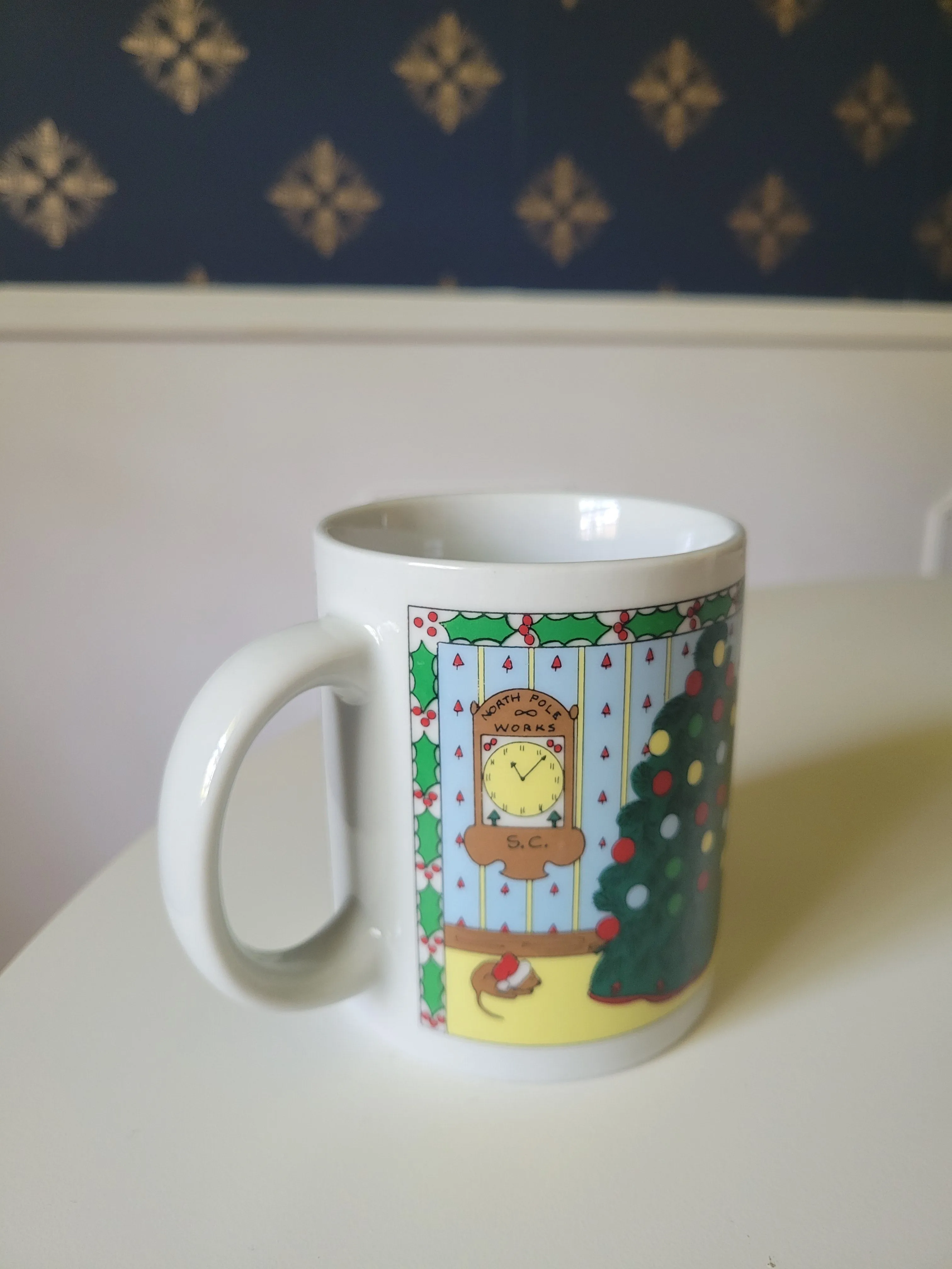 Off-Duty Santa Mug