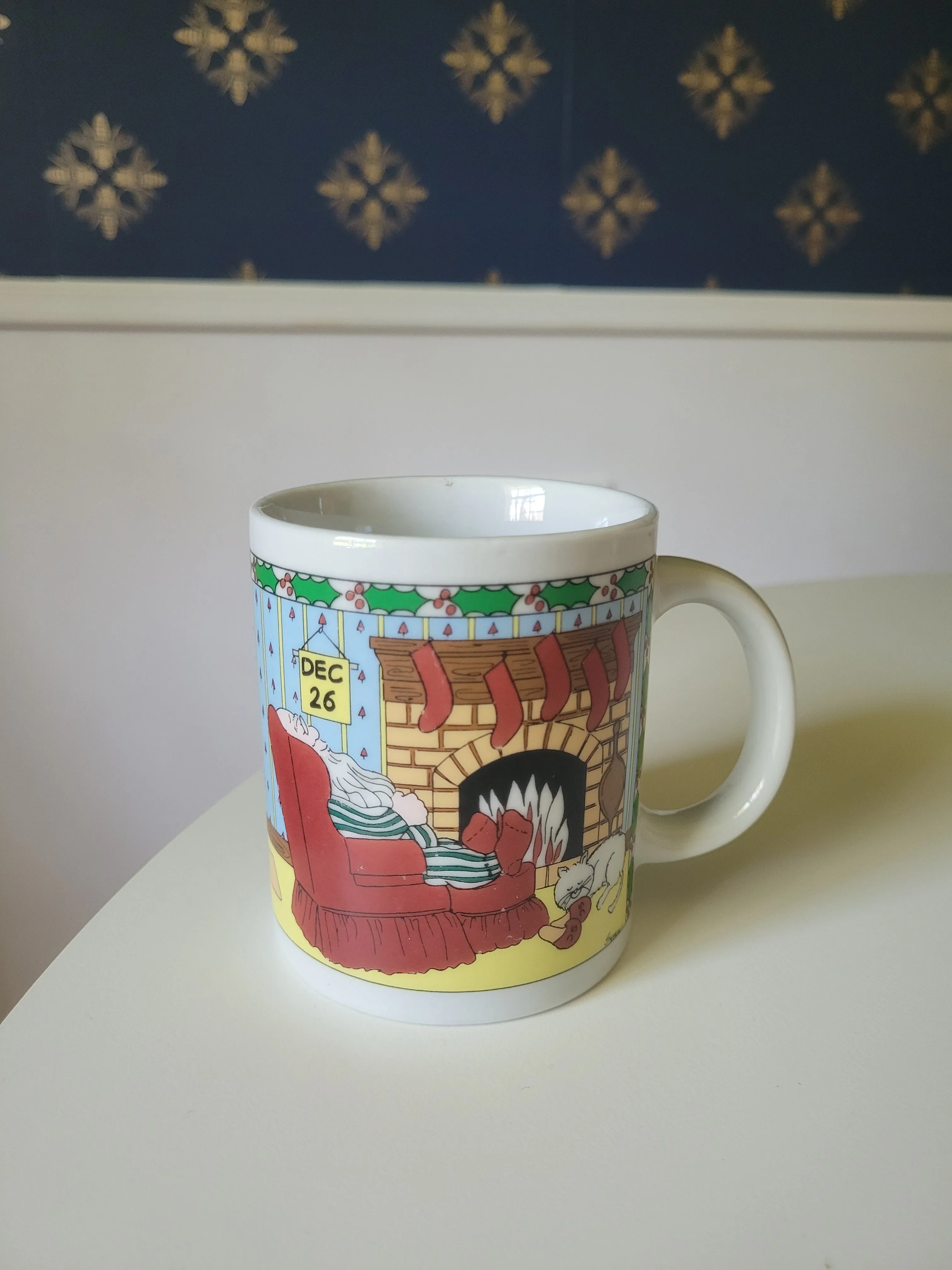 Off-Duty Santa Mug