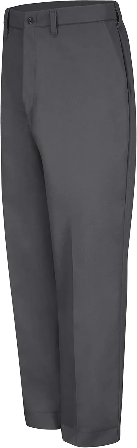 Red Kap Men's Wrinkle-Free Regular Fit Twill Blend Work Pants