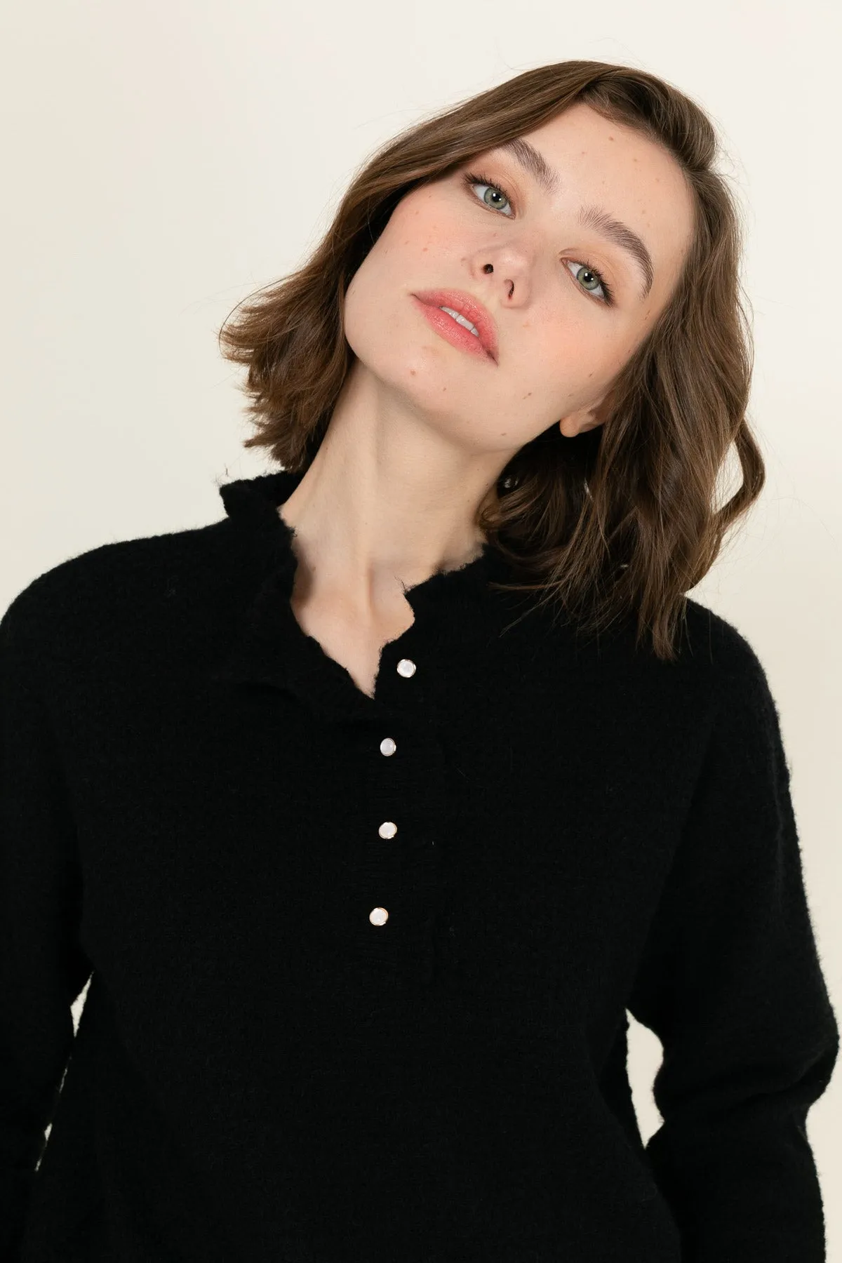 SASU Mesh Knit Lady Sweater