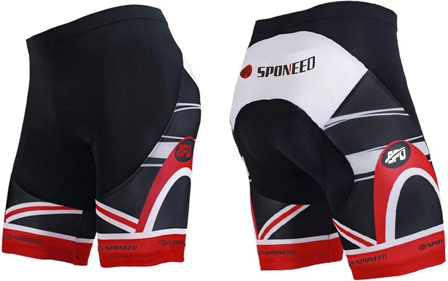 sponeed Cycling Jersey Short Sleeve Suits Men Bike Clothing Road Bicycle Shorts Padded Outfits