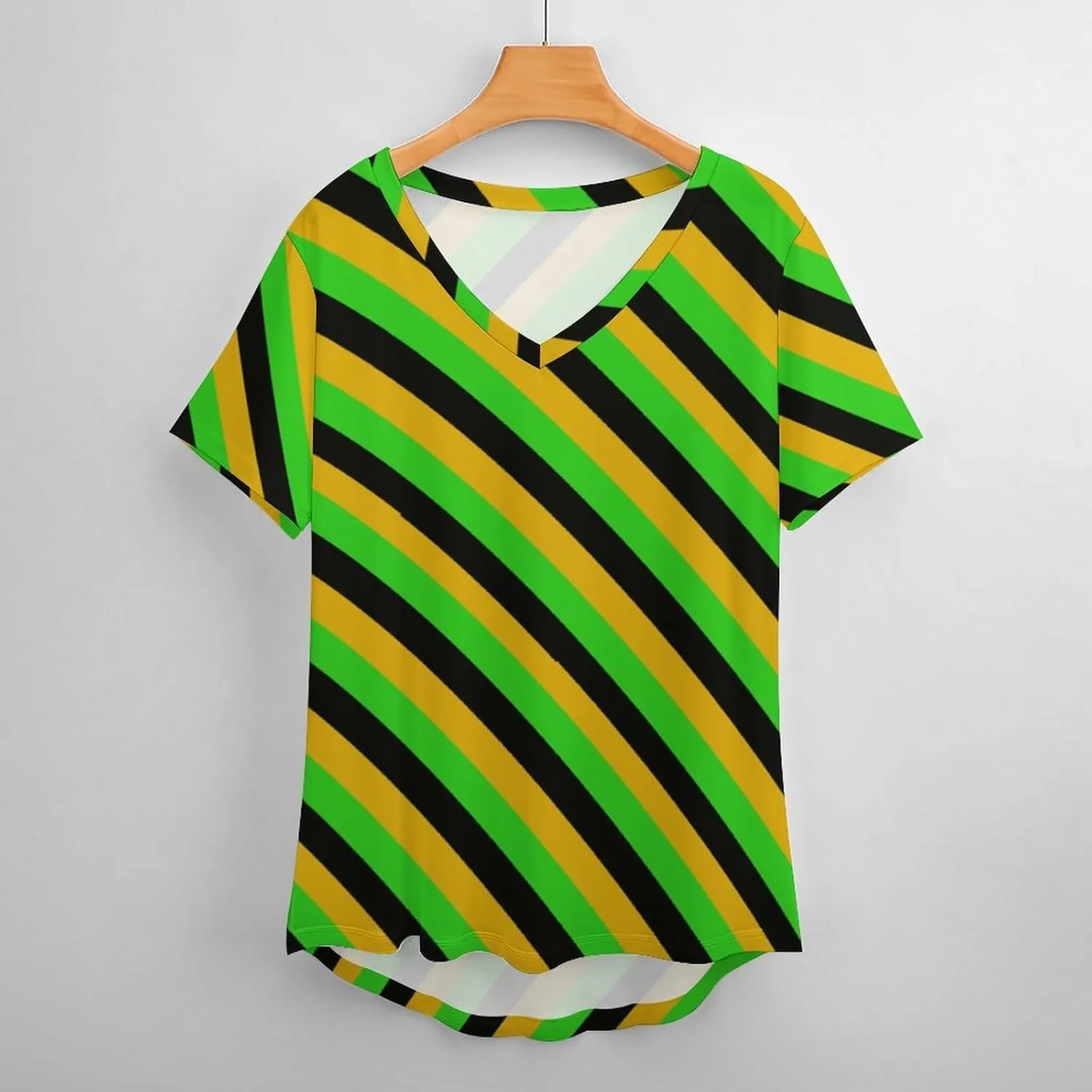 TAIZIYEAH Jamaica Bodysuit Womens Summer Cute Short Sleeve