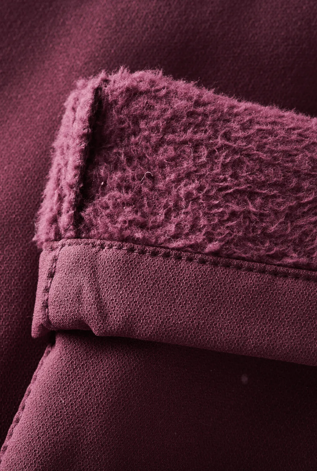 Thermal Skinny Outdoor Trousers - Aubergine