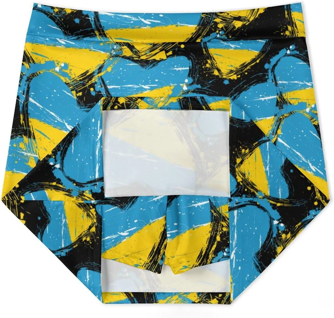 Ukraine Hear Women's Skort Athletic Skirt Golf Skorts A-line Skirts with Built-in Shorts Pockets