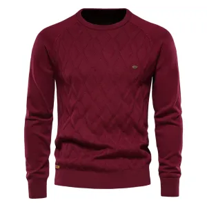 West Louis O-Neck Long sleeve Knitted Pullover