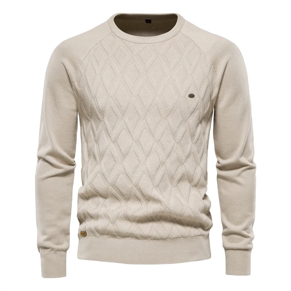 West Louis O-Neck Long sleeve Knitted Pullover