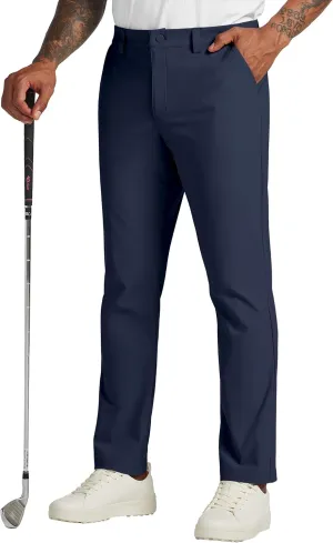 Willit Mens Golf Pants Stretch Dress Pants Quick Dry Work Business Slacks Casual Pants with 4 Pockets 30"/32"/34"