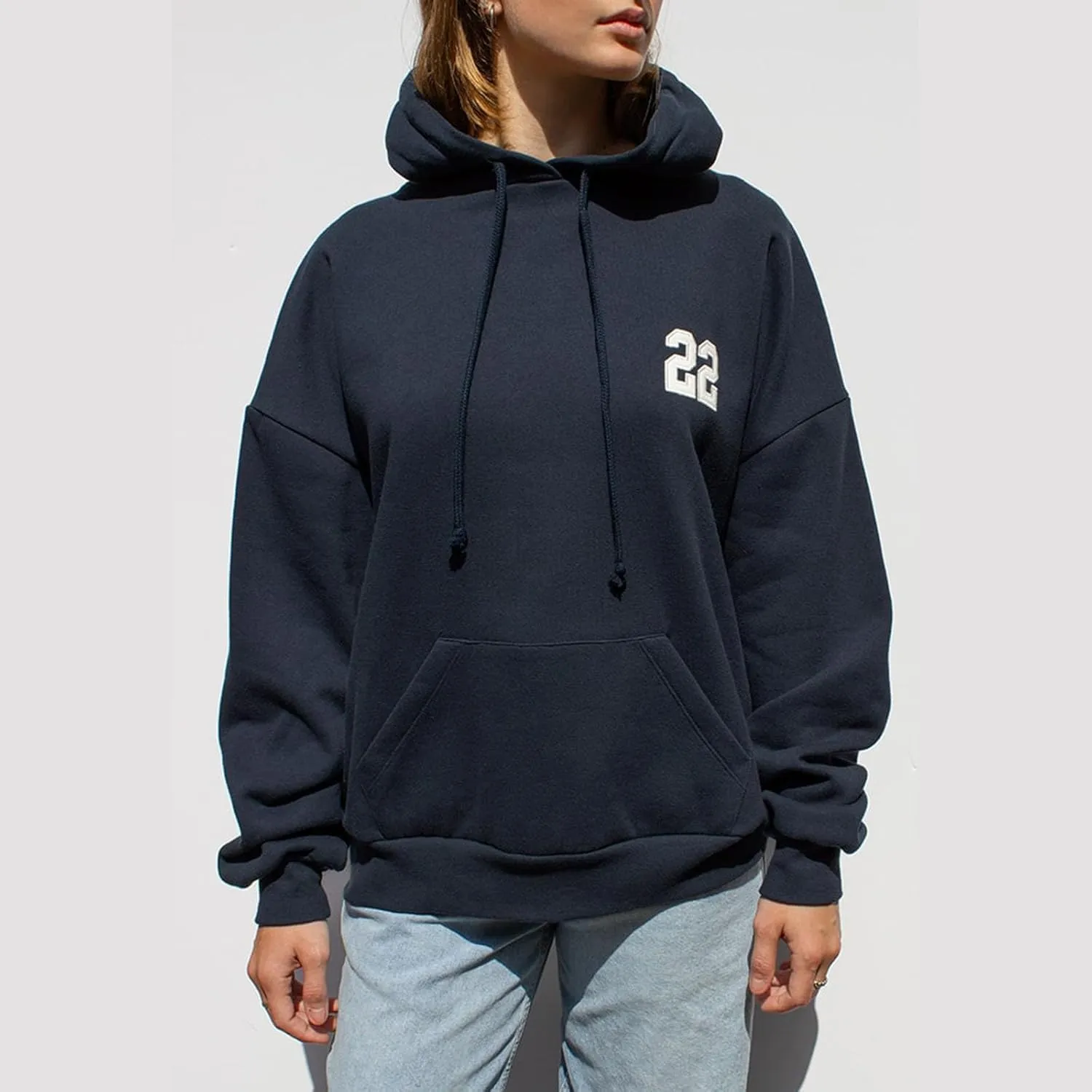 Women Graphic Hoodie Sweatshirt Y2K Fairy Grunge Loose Oversized Long Sleeve Hooded Pullover Fall Winter Streetwear
