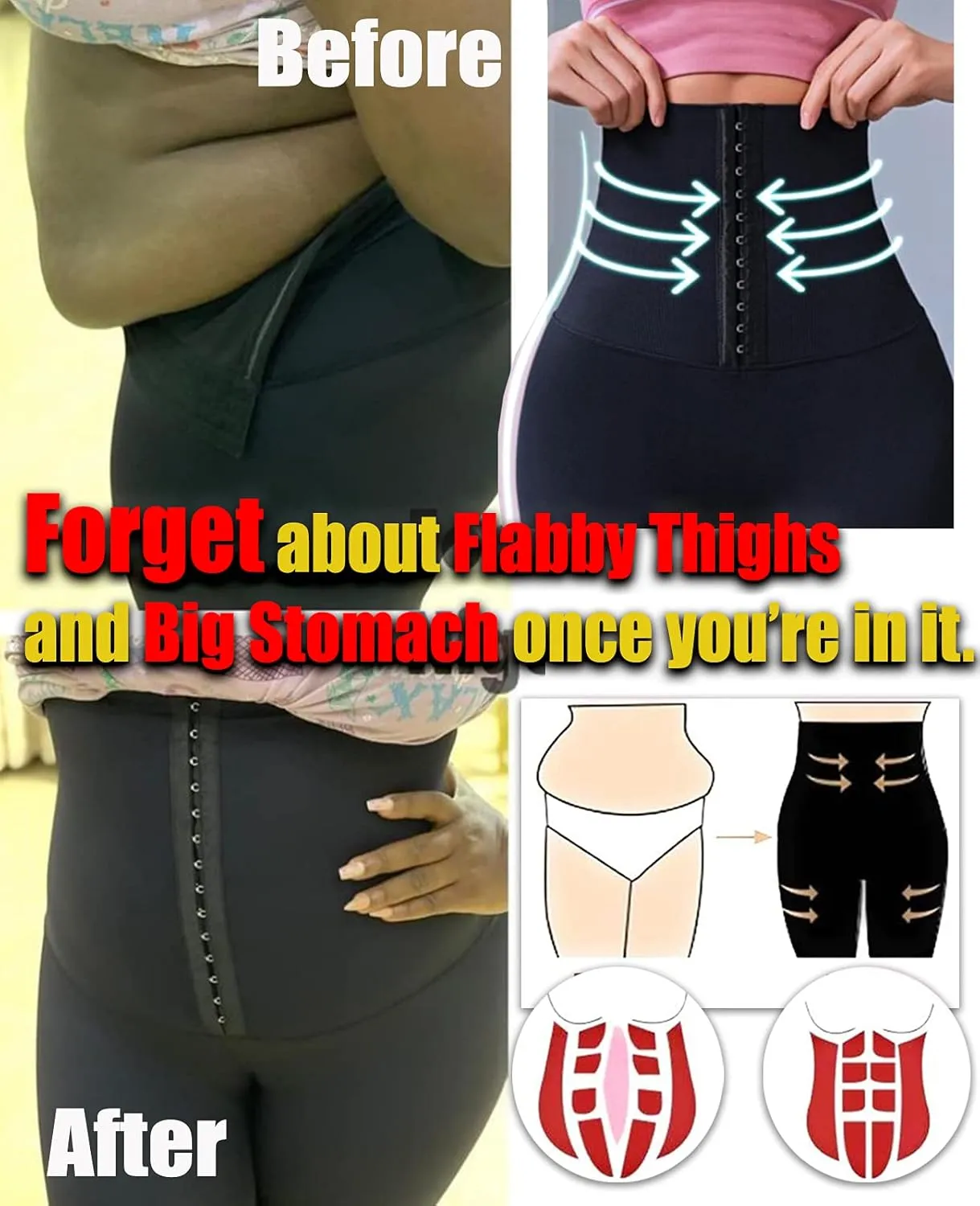 Women Scrunch Butt Lifting Workout Leggings High Waisted Tummy Compression Seamless Yoga Pants Gym Athletic Tights