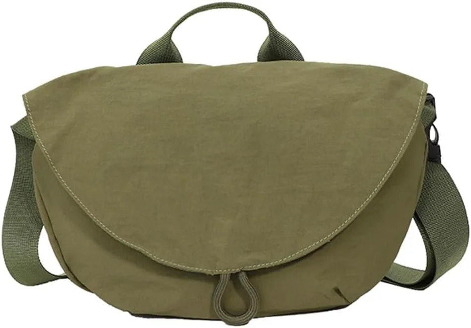 Womens Casual Nylon Shoulder Handbags 2025 Fashion Purse Top Handle Shopping Bag Zipper Lightweight Hobo Crossbody Bag