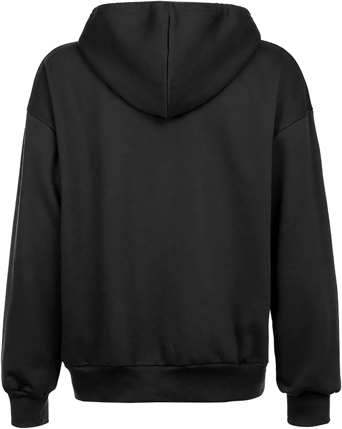 Zip Up Hoodie Teen Girl Y2K Clothes Cute Oversized Fall Jacket Long Sleeve Casual Drawstring Sweatshirts with Pocket